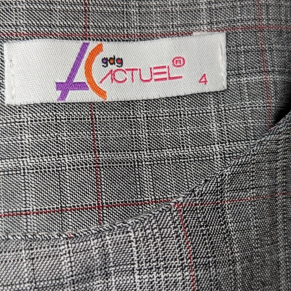 Plaid Women's Dress - Picture 4 of 4